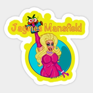 JAYMES MANSFIELD Sticker